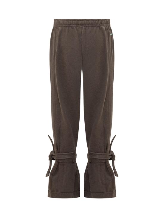 25FW JW앤더슨 스트레이트 팬츠 JR0058PG1719 687 DARK BROWN MELANGE - JW ANDERSON