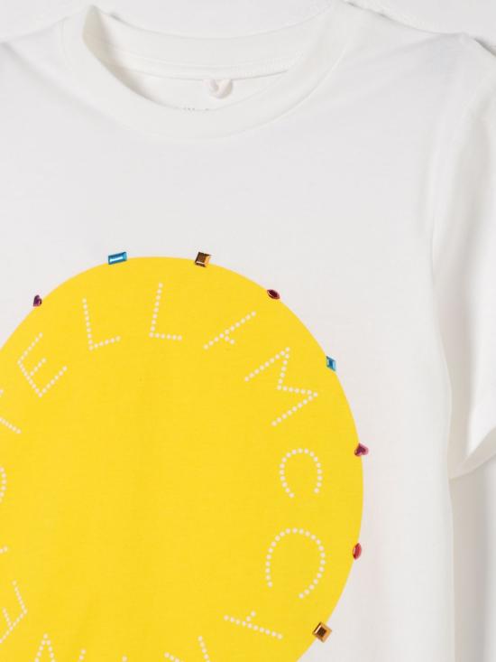 25SS [키즈] 스텔라 맥카트니 티셔츠 TW8D31Z0434 101 IVORY - STELLA MCCARTNEY