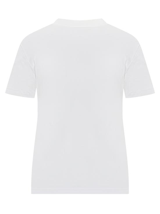 25SS 랑방 반팔 티셔츠 RWTS9030J176P25 01 OPTIC WHITE - LANVIN