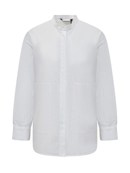 24FW 에스막스마라 셔츠 2429196051600 002 BIANCO