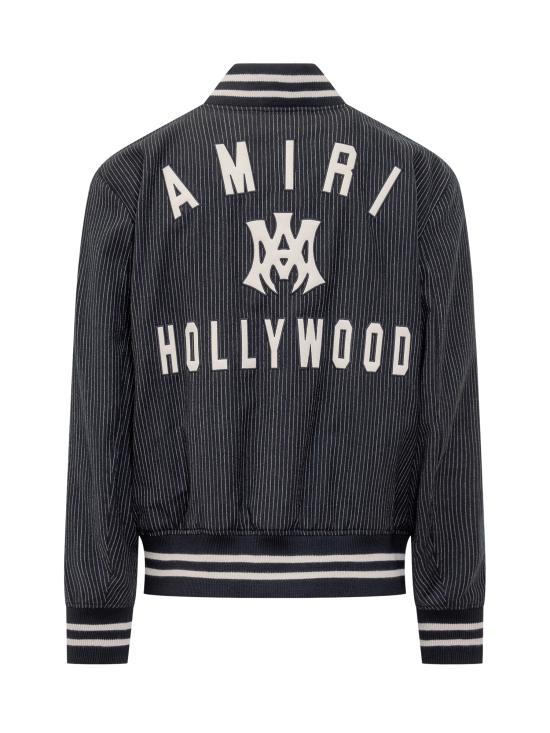 25SS 아미리 봄버 자켓 AMOUBB1024 MIDNIGHT BLUE - AMIRI