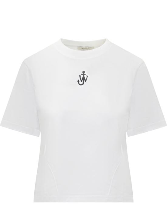 25FW JW앤더슨 반팔 티셔츠 JT0259PG1715 001 WHITE