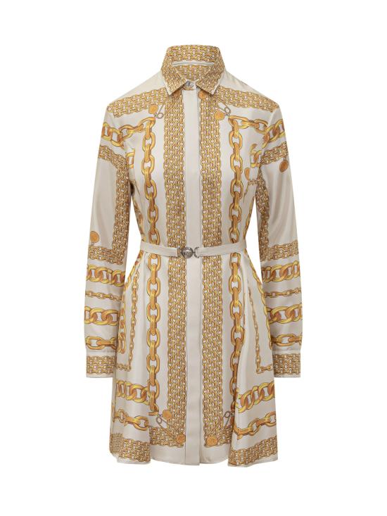 25SS 베르사체 원피스 10189331A13638 5E490 BONE GOLD