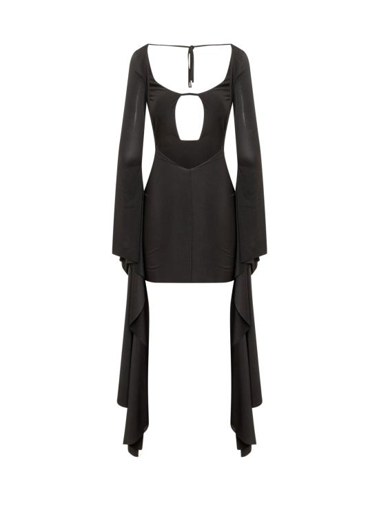  쥬세페 디 모라비토 숏 원피스 FW23329DR767 10 BLACK - GIUSEPPE DI MORABITO