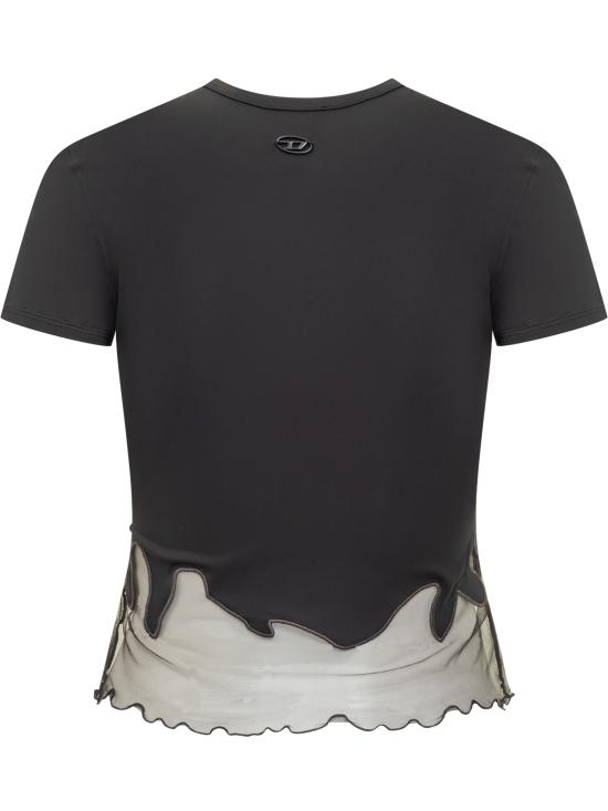 25FW 디젤 반팔 티셔츠 A196100NKCV 9XXA NERO - DIESEL