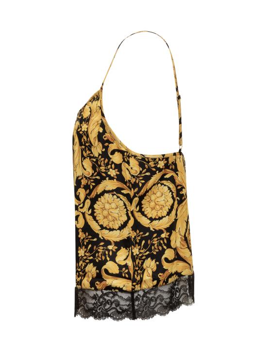  베르사체 라운지 웨어 10085571A06155 5B000 NERO ORO - VERSACE