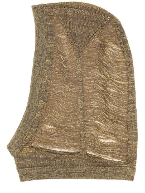 25SS 릭 오웬스 바라클라바 RO01E7481 KGRIDG02 GOLD - RICK OWENS