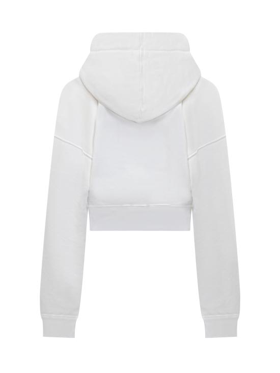 25SS 오프화이트 긴팔 티셔츠 OWBB056S25FLE001 0101 WHITE WHITE - OFF WHITE