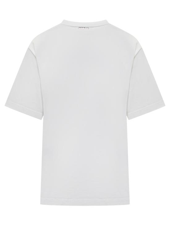 25SS 마이클 코어스 반팔 티셔츠 MR551QA1V2 100 WHITE - MICHAEL KORS