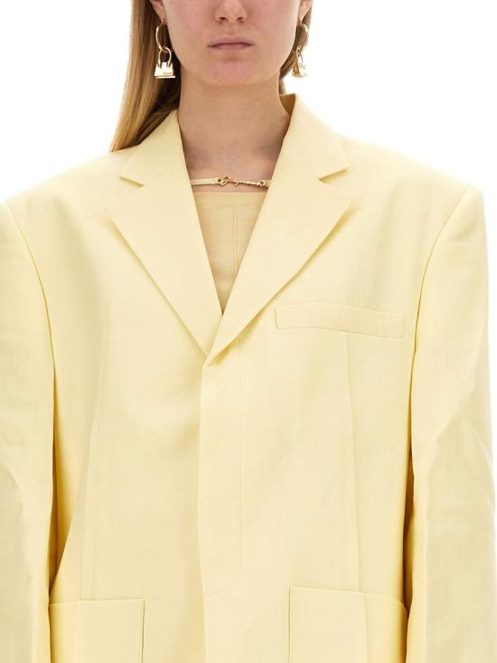  자크뮈스 수트 자켓 213JA101 1359205 YELLOW - JACQUEMUS