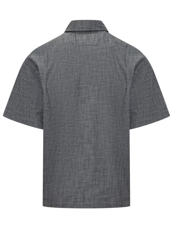 25SS 씨피 컴퍼니 반팔 셔츠 18CMSH151A110065W D17 WASHED AND DRIED RESINE - C.P. COMPANY