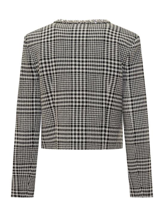 25FW 셀프 포트레이트 수트 자켓 PF25111JBW BLACK WHITE - SELF PORTRAIT