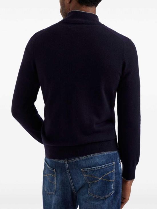 25FW 브루넬로 쿠치넬리 캐시미어 집업 니트 M2200124CW425 - BRUNELLO CUCINELLI