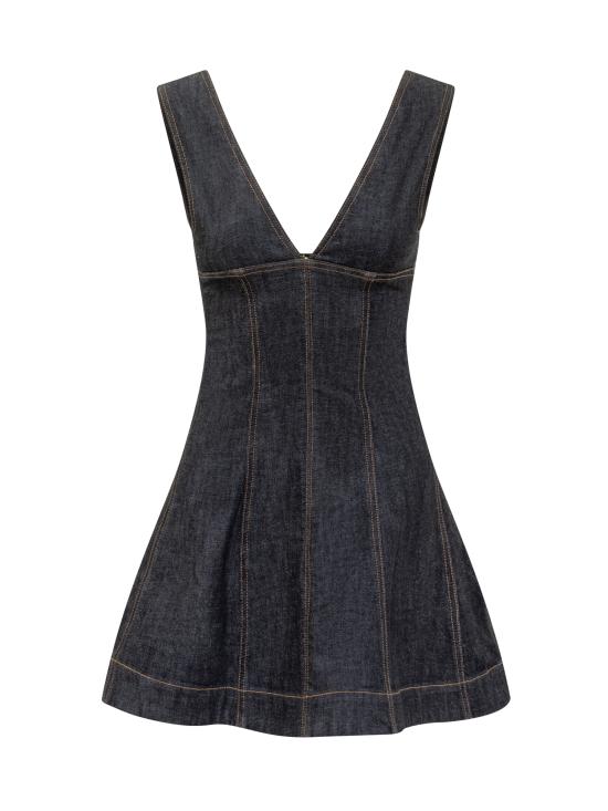 25FW 셀프 포트레이트 숏 원피스 PF25801SBL BLUE