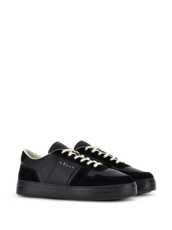 25FW 호간 스니커즈 HXM6680FL30ODZB999 Black - HOGAN