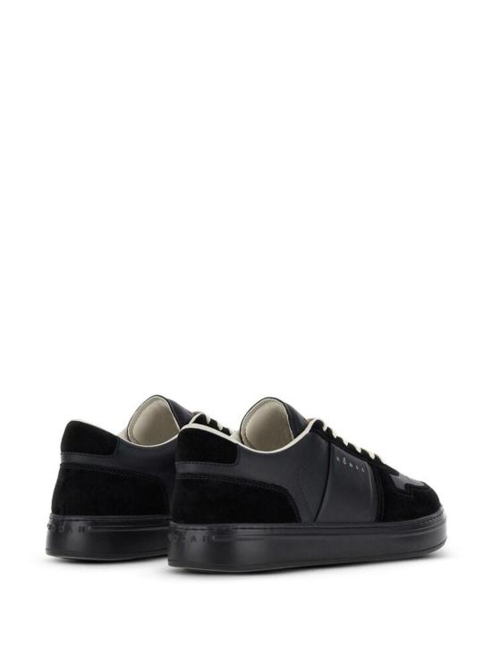 25FW 호간 스니커즈 HXM6680FL30ODZB999 Black - HOGAN