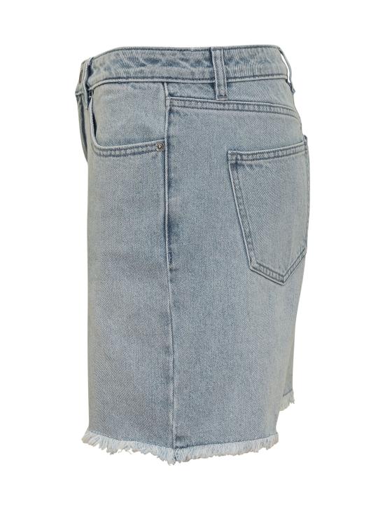 25SS 마이클 코어스 숏팬츠 MS59066FAU 945 DENIM - MICHAEL KORS