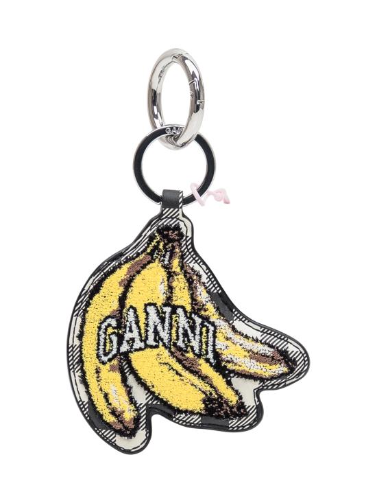 25FW 가니 키지갑 A6812 099 BLACK