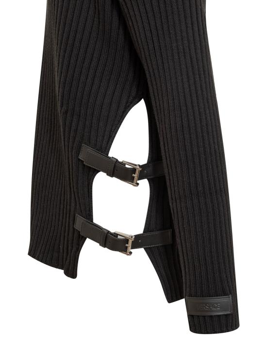  베르사체 스웨터 10117901A08069 1B000 BLACK - VERSACE