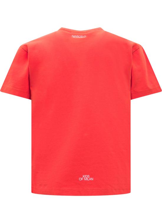  [키즈] 마르셀로 불론 티셔츠 CBAA001S22JER0112584 2584 ROSSO - MARCELO BURLON
