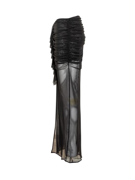  데 라 발리 롱 스커트 SS24DS1546 BLACK - DE LA VALI