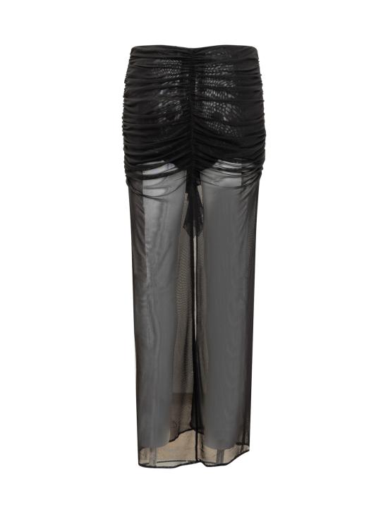  데 라 발리 롱 스커트 SS24DS1546 BLACK - DE LA VALI