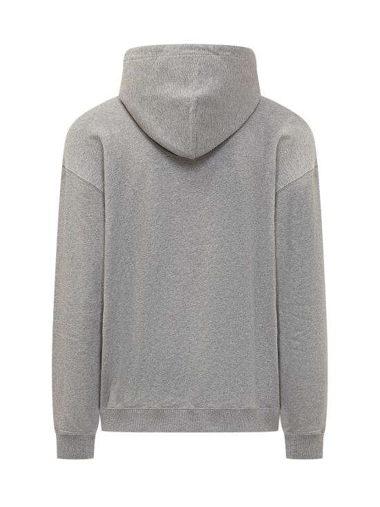  마르셀로 불론 긴팔 티셔츠 CMBB106F24FLE002 0810 GREY MELANGE - MARCELO BURLON