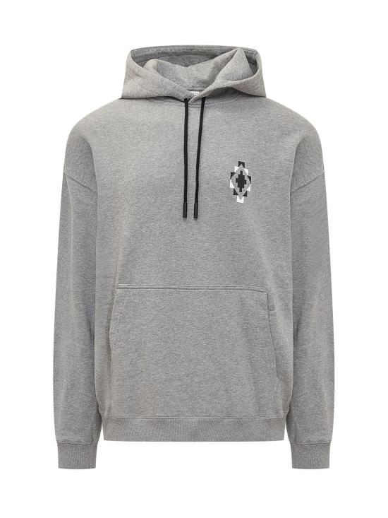  마르셀로 불론 긴팔 티셔츠 CMBB106F24FLE002 0810 GREY MELANGE
