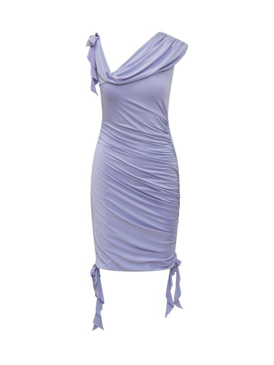  데 라 발리 미디 원피스 SS24DS1564 LILAC
