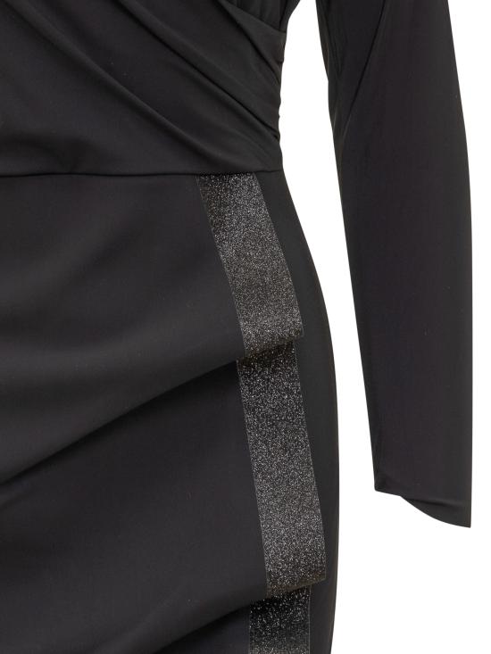 25FW 키아라보니 미디 원피스 ABCNASTINABRBS 37 BLACK - CHIARA BONI