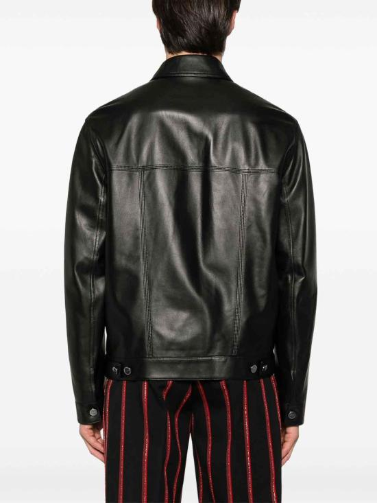  펜디 가죽 자켓 FPJ862ATJZF0GME Black - FENDI