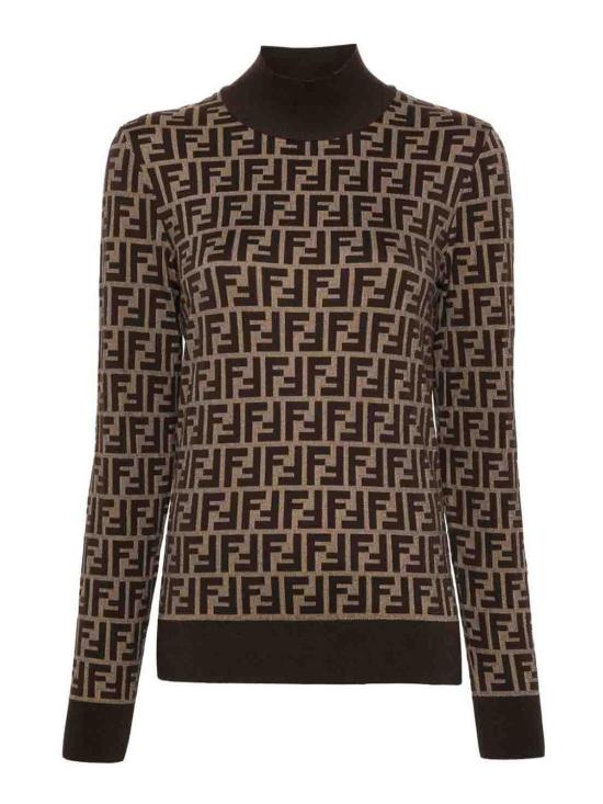 26FW 펜디 터틀넥 FZXC73ASJTF0GGE Brown