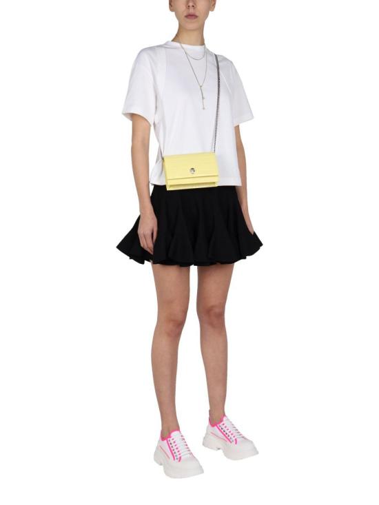  알렉산더 맥퀸 반팔 티셔츠 694676 QLAA69000 WHITE - ALEXANDER MCQUEEN