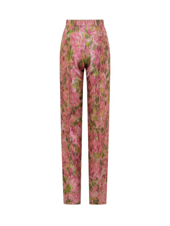  델 코어 스트레이트 팬츠 S2PP001112T0596 B3071 PINK GREEN - DEL CORE