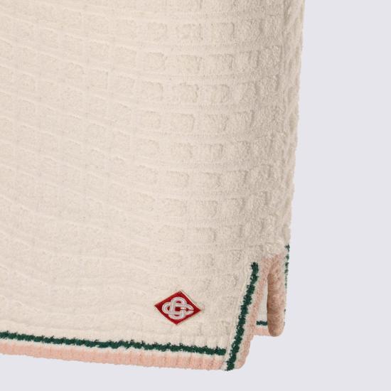 25FW 카사블랑카 스커트 WPF25KW103401 WHITE - CASABLANCA