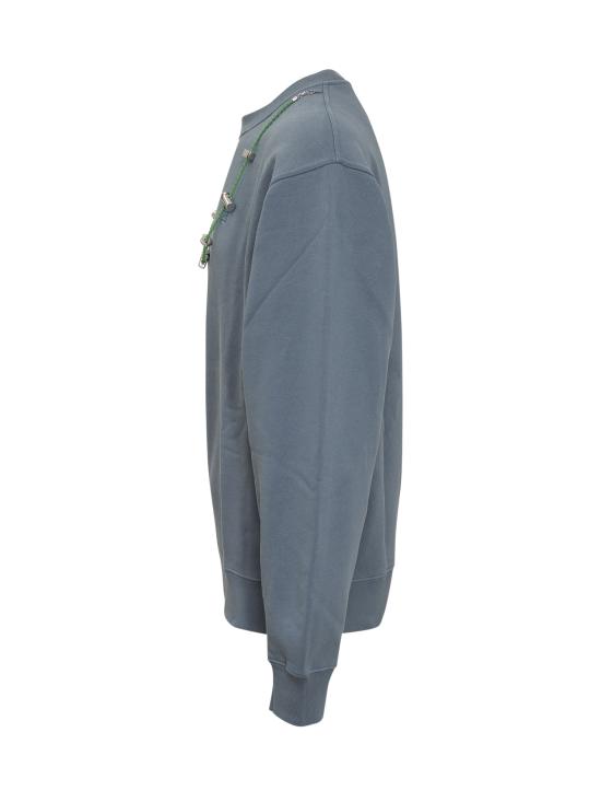  엠부시 스웨터 BMBA028F22FLE001 4455 CHINA BLUE AMAZON - AMBUSH