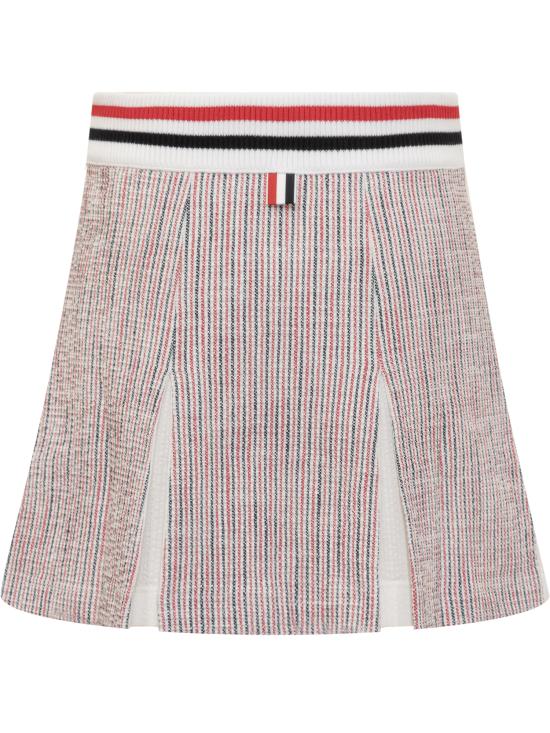  톰브라운 숏 스커트 FJK117AJ0144 960 RWBWHT - THOM BROWNE