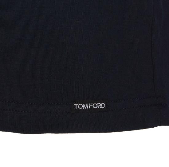25FW 톰포드 반팔 티셔츠 T4M091040412 NAVY DOM - TOMFORD