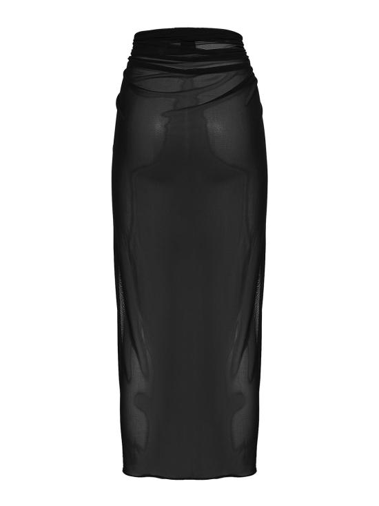 26SS 피시코 미디 스커트 CP06L0F0009 Black - FISICO