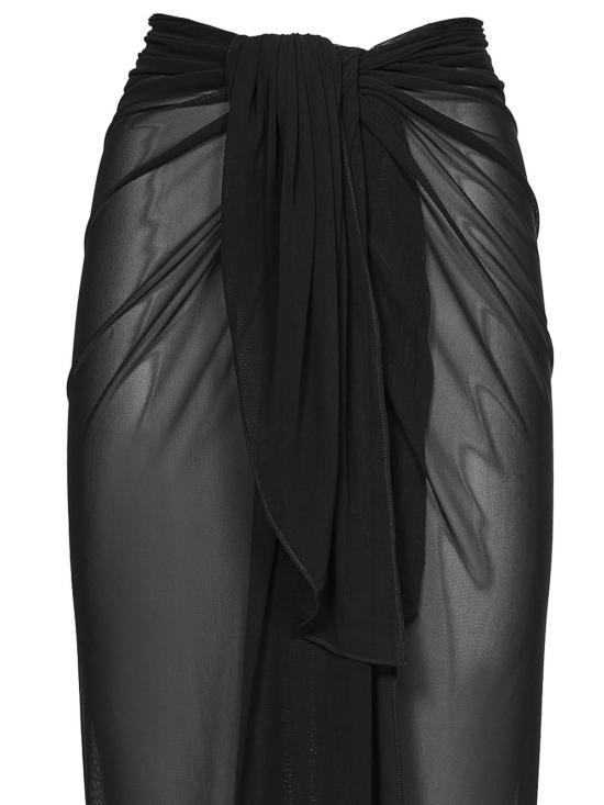 26SS 피시코 미디 스커트 CP06L0F0009 Black - FISICO