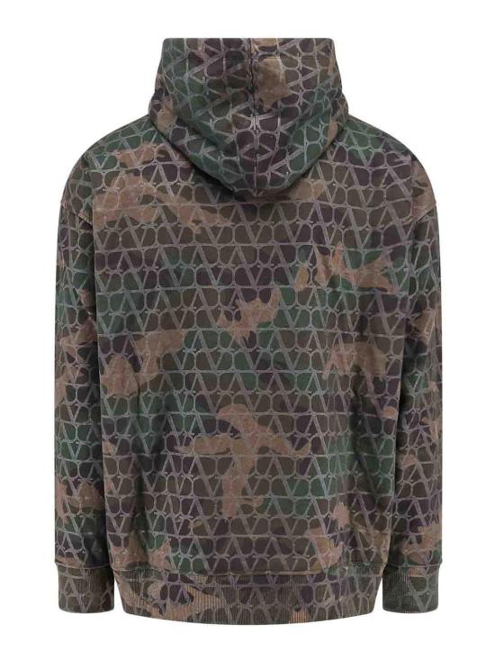 25FW 발렌티노 가라바니 후드 티셔츠 5V3MF25EABAZCX Green - VALENTINO GARAVANI