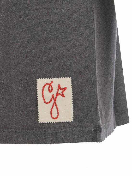 26SS 골든구스 반팔 티셔츠 GMP01220P00067160318 Grey - GOLDEN GOOSE