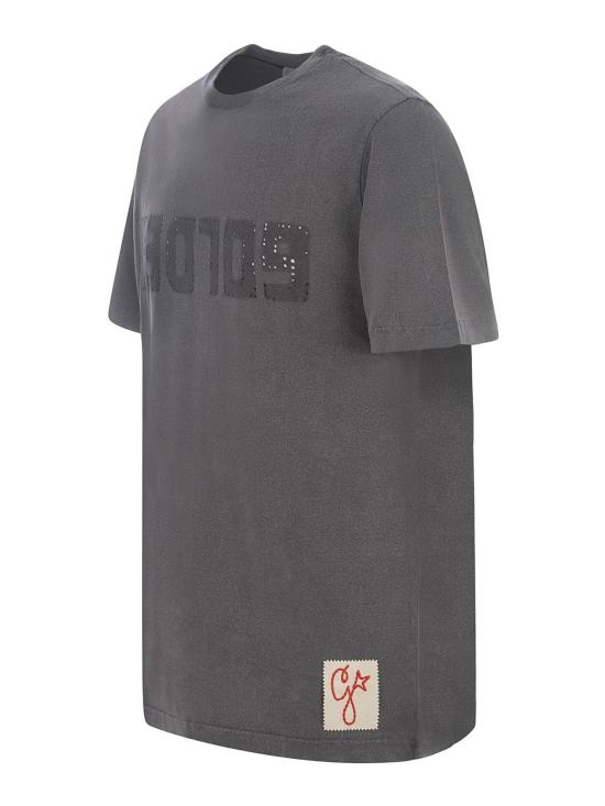 26SS 골든구스 반팔 티셔츠 GMP01220P00067160318 Grey - GOLDEN GOOSE