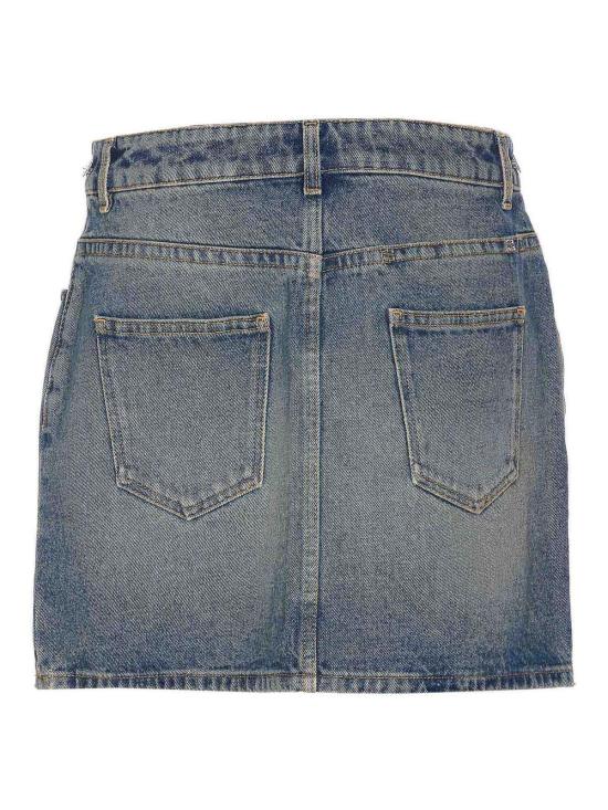  지방시 숏 스커트 BW40SQ5Y9N420 Blue - GIVENCHY