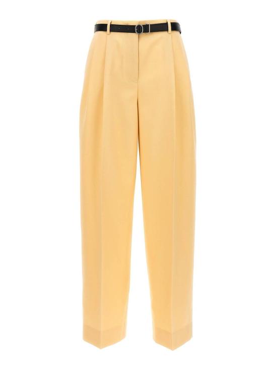  질샌더 스트레이트 팬츠 J02KA0152J40021740 Yellow