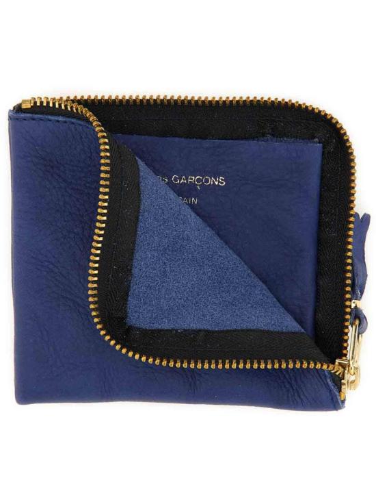  꼼데가르송 지갑 SA3100WWNAVY Blue - COMME DES GARCONS