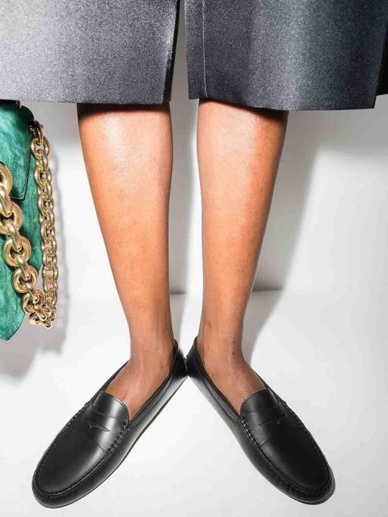 26SS 토즈 로퍼 XXW00G00010QGWB999 Black - TODS