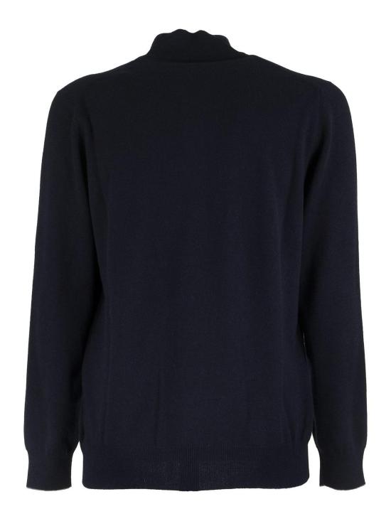 25FW 브루넬로 쿠치넬리 캐시미어 집업 니트 M2200124CW425 Dark Blue - BRUNELLO CUCINELLI