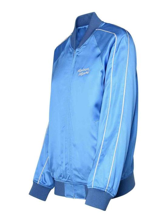 24FW 메종키츠네 봄버 자켓 MW02103WF0023P428 Light Blue - MAISON KITSUNE