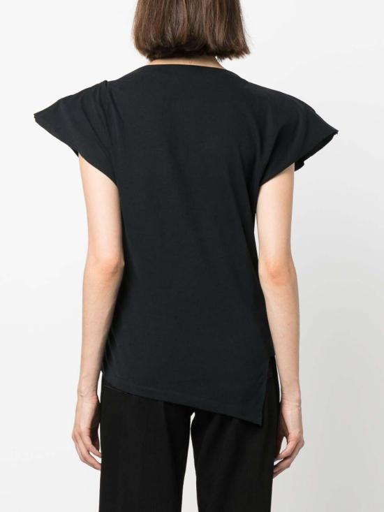  이자벨마랑 반팔 티셔츠 TS0097FAA1N41I01BK Black - ISABEL MARANT